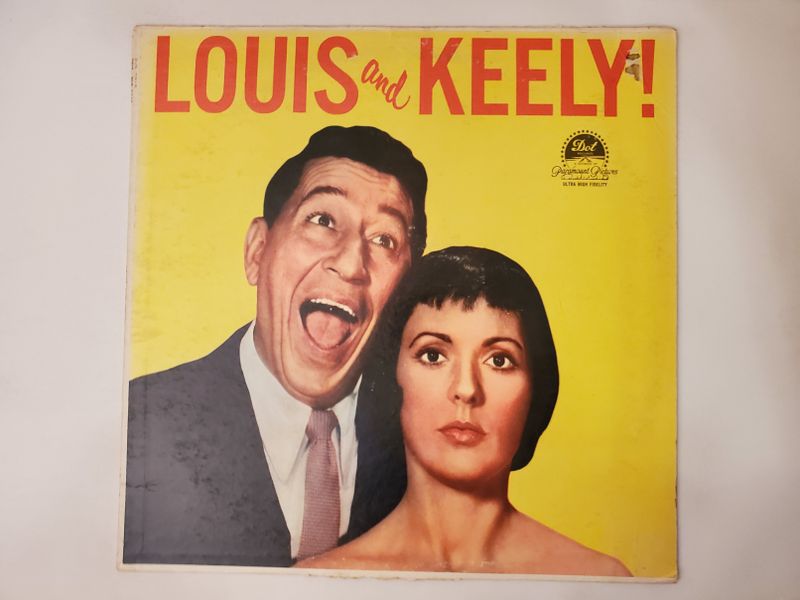 Louis Prima and Keely Smith Louis and Keely! vinyl record